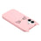 For iPhone 17 Silicone Case 3D Moustache Cat Protective Phone Cover - Pink - 5
