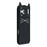 For iPhone 17 Pro Max Silicone Case 3D Moustache Cat Protective Phone Cover - Black - 3