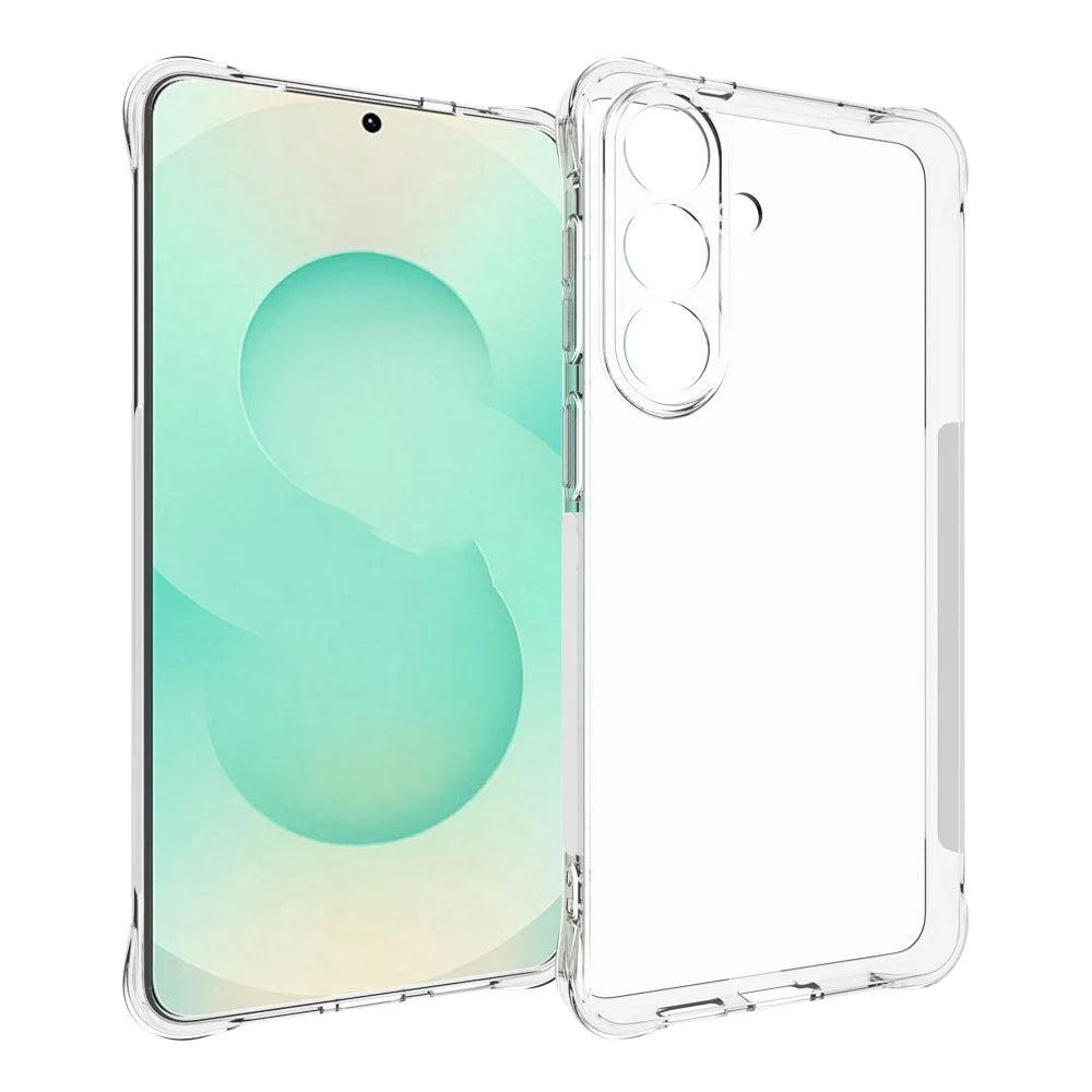 For Samsung Galaxy S26+ TPU Phone Case Non Slip Transparent Mobile Phone Cover - 1