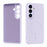 ABEEL For Samsung Galaxy S26 Magnetic Case Skin Touch Liquid Silicone Phone Back Cover - Purple - 2