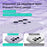 ABEEL For Samsung Galaxy S26 Magnetic Case Skin Touch Liquid Silicone Phone Back Cover - Purple - 4