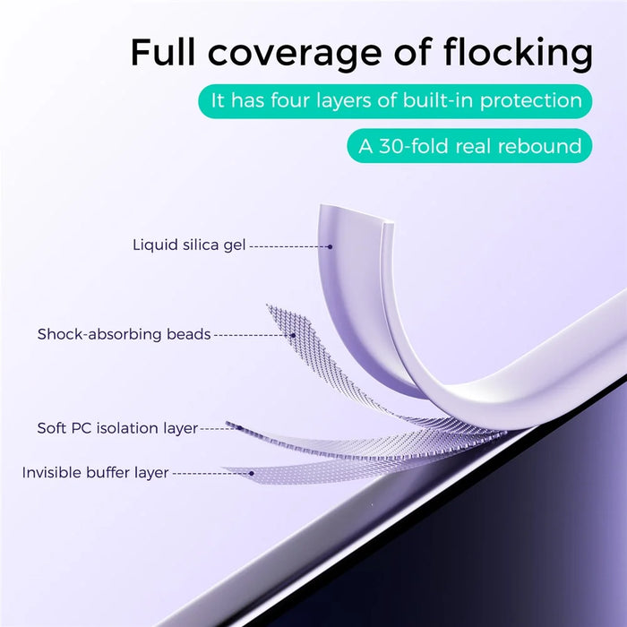 ABEEL For Samsung Galaxy S26 Magnetic Case Skin Touch Liquid Silicone Phone Back Cover - Purple - 5