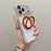 For iPhone 18 Pro / 17 Pro Case Compatible with MagSafe Rotating Kickstand Clear TPU Phone Cover - Orange - 1