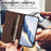 For vivo V60 5G Case RINACASIS RC23 RFID Blocking Wallet Stand PU Leather Phone Cover - Brown - 7
