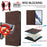 For Realme Narzo 80x 5G Case RINACASIS RC23 RFID Blocking Wallet Stand PU Leather Phone Cover - Brown - 4
