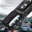 For Samsung Galaxy S23 Back Case, Slide Camera Protector Design Shockproof PC + TPU Protective Phone Cover with Metal Ring Kickstand - Black - 4