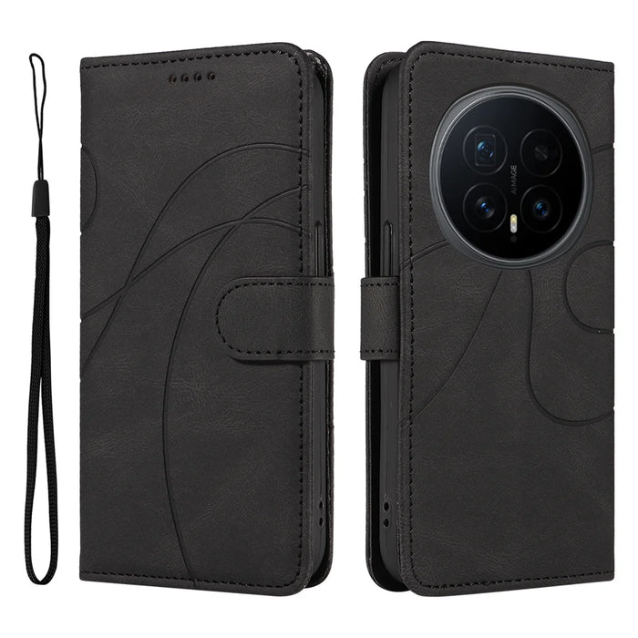 For vivo V60 Lite 5G Case RINACASIS RC23 RFID Blocking Wallet Stand PU Leather Phone Cover - Brown - 1