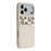 JAUCASE For iPhone 17 Pro Magnetic Case Leopard Print Card Holder PU TPU PC Phone Back Cover - White - 1