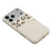 JAUCASE For iPhone 17 Pro Magnetic Case Leopard Print Card Holder PU TPU PC Phone Back Cover - White - 6