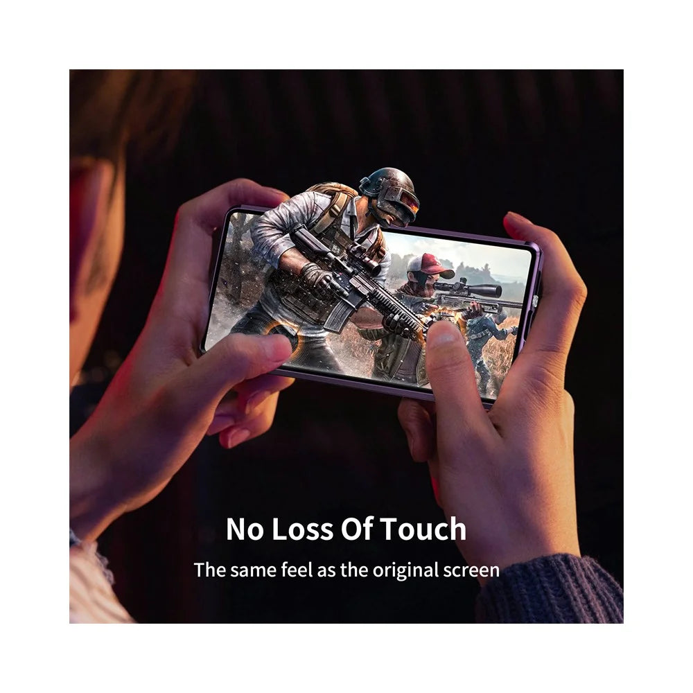 For Sony Xperia 10 VII Case Clear Tempered Glass + Metal + PC Back Magnetic Adsorption Phone Cover - Purple - 4