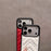 For iPhone 17 Pro Max Case Down Coat Design Stitching Arrow PU Leather Coated TPU Phone Back Cover - Pink - 6