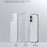 IPAKY For iPhone 17 Clear Phone Case TPU + PC Slim Phone Back Cover - Transparent - 2