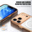 IPAKY For iPhone 17 Pro Max Clear Case TPU + PC Slim Phone Back Cover Compatible with MagSafe - Transparent - 6