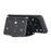 For Google Pixel 9 / 9 Pro Case Card Holder Kickstand PU Leather + TPU Glitter Phone Cover with Shoulder Strap - Black - 3