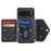 For Google Pixel 10 / 10 Pro Case Card Holder Kickstand PU Leather + TPU Glitter Phone Cover with Shoulder Strap - Black - 2