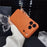 For iPhone 17 Pro Max Case Compatible with MagSafe Precise Cutouts Solid Color Phone Cover with Screen Protector - Orange - 3