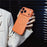 For iPhone 17 Pro Max Case Compatible with MagSafe Precise Cutouts Solid Color Phone Cover with Screen Protector - Orange - 4