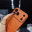 For iPhone 17 Pro Max Case Compatible with MagSafe Precise Cutouts Solid Color Phone Cover with Screen Protector - Orange - 5