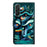 For Samsung Galaxy A26 5G Case Foldable Stand Wallet Pattern Printing PU Leather Flip Phone Cover - Graffiti Green Shadow - 6