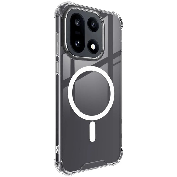 IMAK For OnePlus 15 5G Magnetic Case Shockproof PC TPU Clear Phone Cover - 3