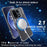 IMAK For OnePlus 15 5G Magnetic Case Shockproof PC TPU Clear Phone Cover - 4