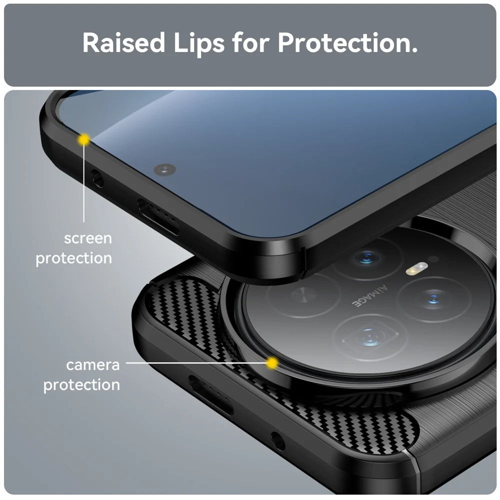 WANLONFENG For Honor Magic8 5G Case with Screen Film  LS Series Big Lens Hole Brushed Texture TPU Phone Cover - Black - 7