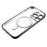 For iPhone 15 Pro Magnetic Case CD Veins Glass Lens Guard TPU Phone Back Cover - Black - 4