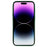 For iPhone 14 Pro Magnetic Case CD Veins Glass Lens Guard TPU Phone Back Cover - Black - 2
