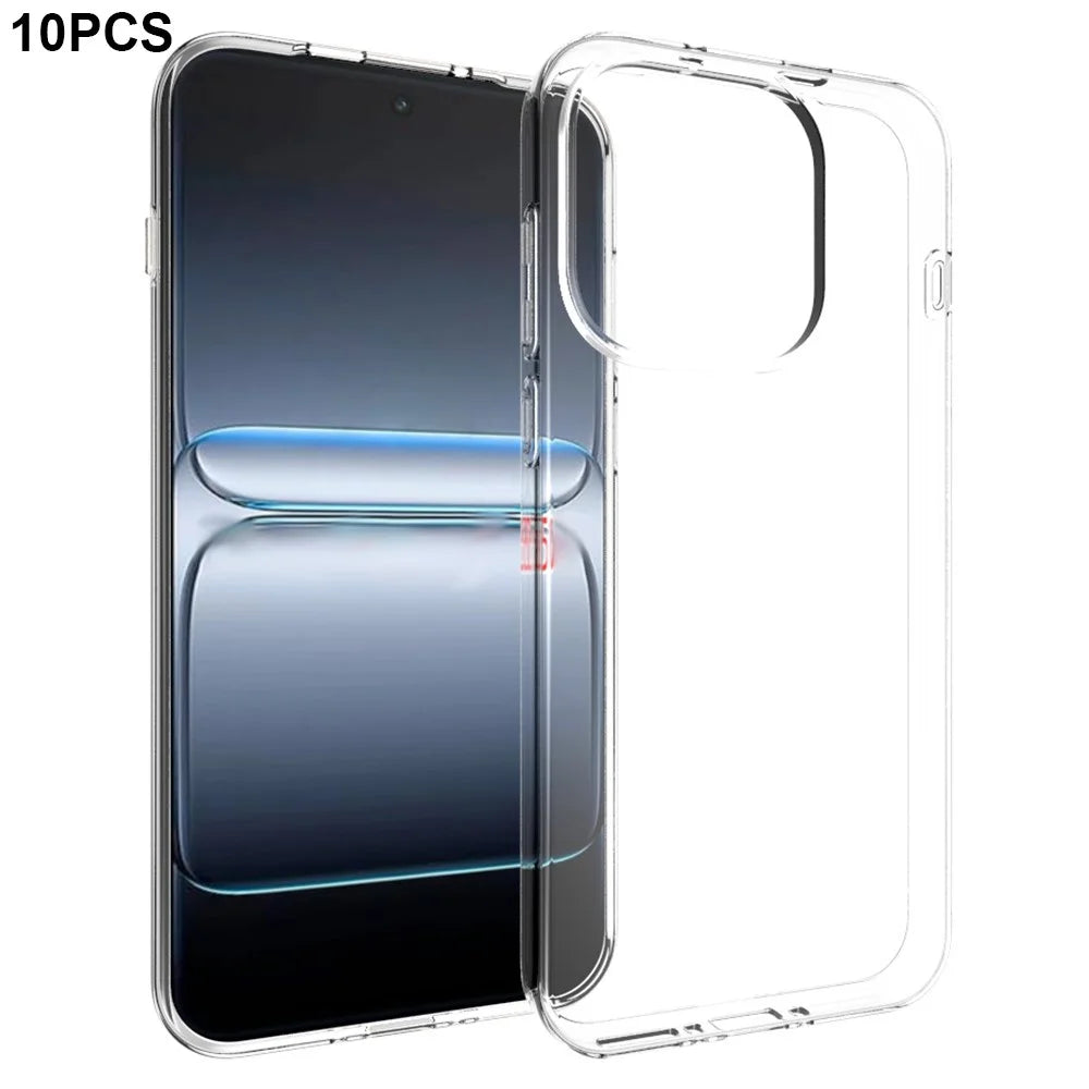 10Pcs  /  Pack For OnePlus 15 5G Case Watermark Free TPU Protective Clear Phone Cover - 1