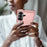 For Samsung Galaxy S26+ Case with Card Holder TPU + PC Phone Back Cover - Rose Gold - 5