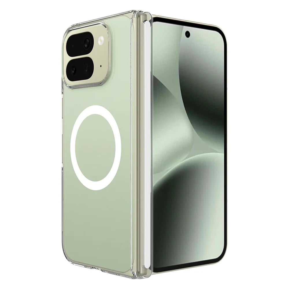 For Google Pixel 10 Pro Fold Magnetic Case Magnetic Hinge Protection PC Phone Cover - 2
