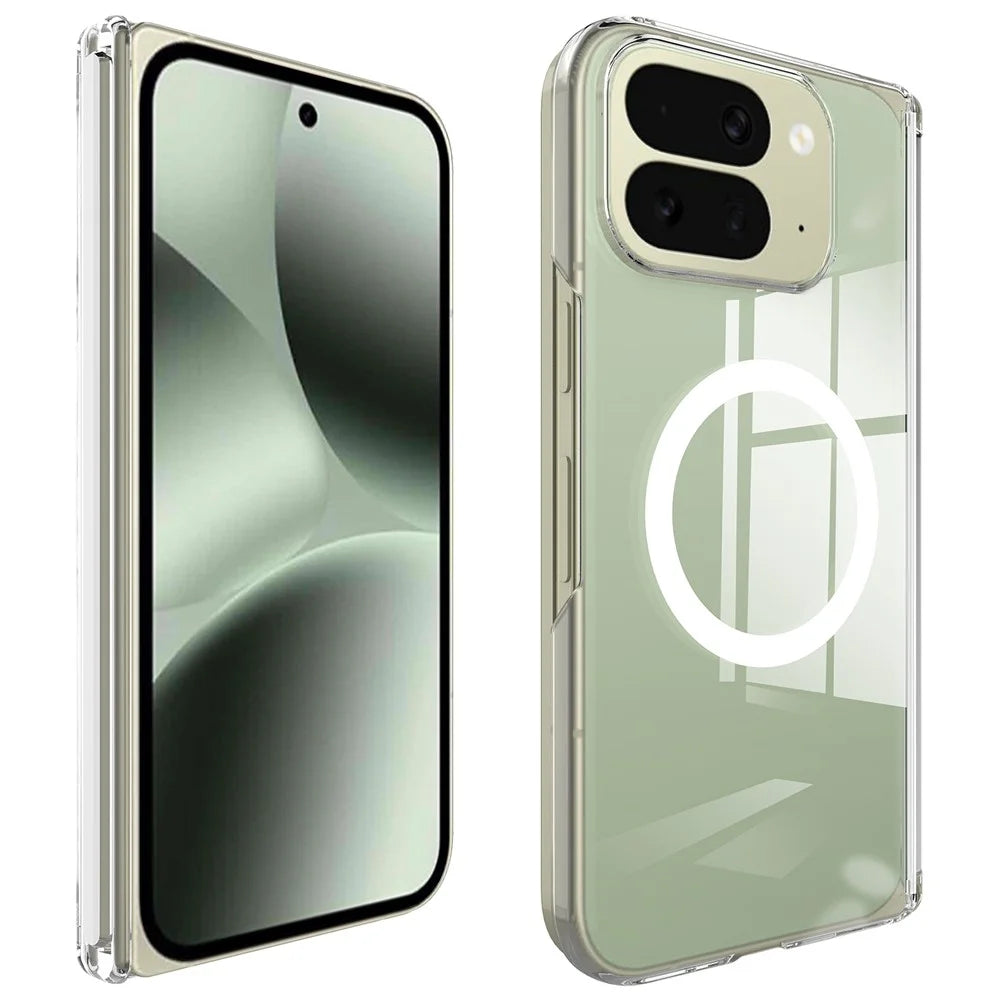 For Google Pixel 10 Pro Fold Magnetic Case Magnetic Hinge Protection PC Phone Cover - 4