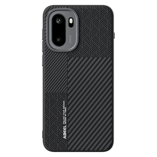 ABEEL For OnePlus Ace 6 5G Magnetic Case PC + TPU + Aluminum Alloy + PU Leather Slim Phone Back Cover - Texture 3 - 2