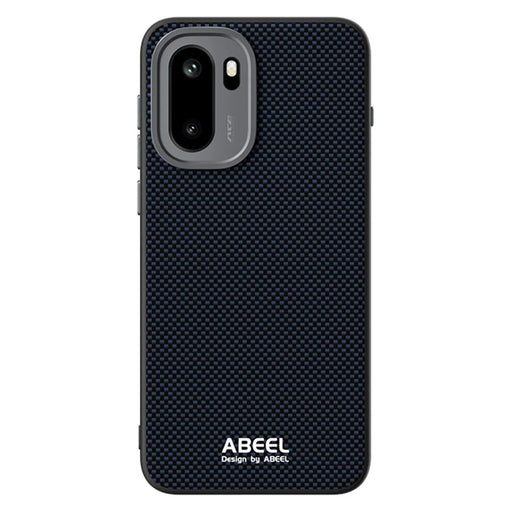 ABEEL For OnePlus Ace 6 5G Magnetic Case Printed PC TPU Aluminum Alloy Leather Phone Cover - Black - 2