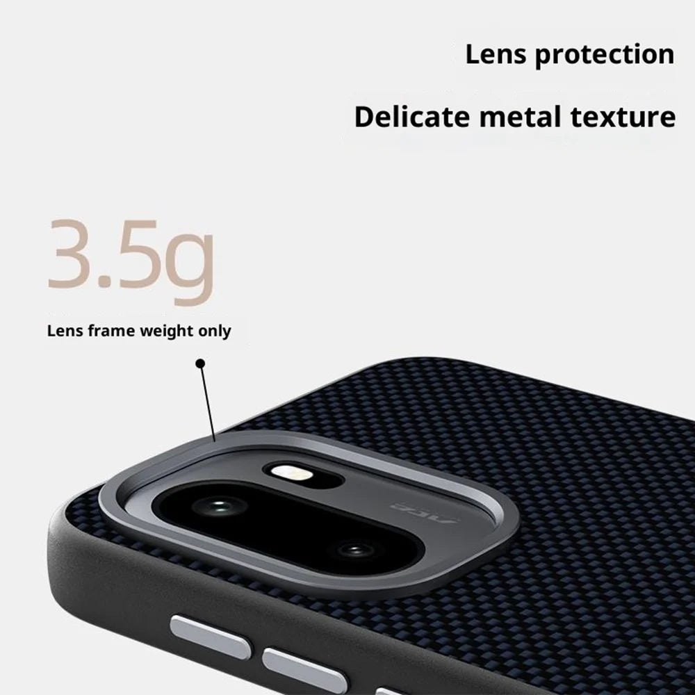 ABEEL For OnePlus Ace 6 5G Magnetic Case Printed PC TPU Aluminum Alloy Leather Phone Cover - Black - 7