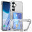 For Samsung Galaxy S26+ Clear Case PC + TPU Phone Cover Card Holder Kickstand - Transparent - 1