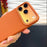 SULADA For iPhone 17 Pro Protective Case Grid Textured Anti Fingerprint Phone Cover - Orange - 5