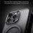 SULADA For iPhone 16 Pro Max Case Magnetic Case Anti-Fingerprints Matte TPU + PC Phone Cover with Kickstand - 7