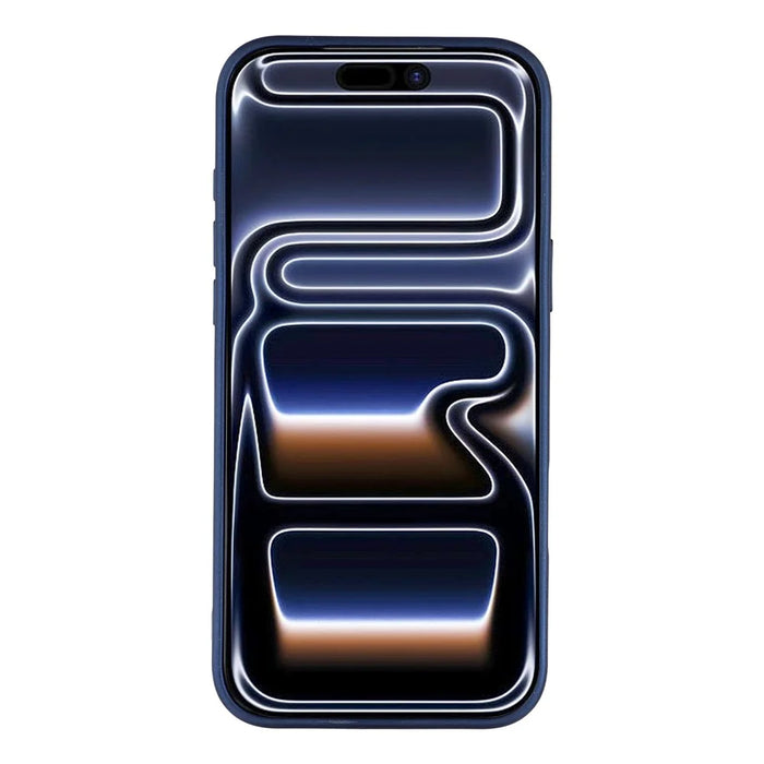 For iPhone 17 Pro Case Compatible with MagSafe Precise Cutout TPU PC PU Phone Cover - Blue - 2