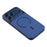 For iPhone 17 Pro Case Compatible with MagSafe Precise Cutout TPU PC PU Phone Cover - Blue - 4