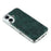 For iPhone 17 Case Crocodile Texture PU Leather Coated PC + TPU Electroplating Phone Cover - Green - 4