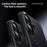For iPhone 17 Case Compatible with MagSafe PC + TPU Phone Cover Ring Holder Carbon Fiber Texture - Black - 6