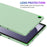 For Samsung Galaxy Tab A11+ Case Liquid Silicone Anti-Scratch Tablet Cover - Green - 6