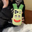 For iPhone 18 Pro / 17 Pro Silicone Case Cute Big Green Onion Design Shockproof Phone Back Cover - 7