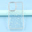 For Samsung Galaxy S25 FE Case Rhinestone Edge Glitter Back TPU + PC IMD Phone Cover - Starry Transparent - 4
