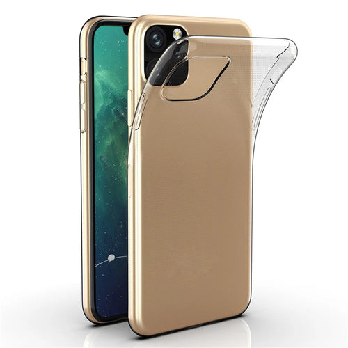 For iPhone 11 Pro Max 6.5 inch Mobile Phone Shell Protector Anti-Shock Phone Case Ultra Thin High Transparency Clear Flexible TPU Cover - 1