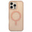For iPhone 16 Pro Phone Case Compatible with MagSafe TPU PC Skin-Feel Phone Back Cover - Pink - 1