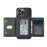 MAGKING K4 Series For iPhone 16 Pro Max Case Compatible with MagSafe Detachable Wallet PU TPU PC Phone Cover - Black - 4
