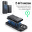 MAGKING K4 Series For iPhone 16 Pro Max Case Compatible with MagSafe Detachable Wallet PU TPU PC Phone Cover - Black - 5