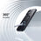For iPhone 17 Case Compatible with MagSafe Rotating Straight Kickstand TPU + PC Matte Phone Cover - Grey - 7